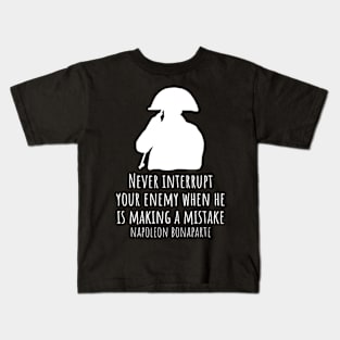 Napoleon phrase Kids T-Shirt